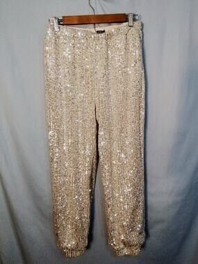 Art Class silver sequenced pants